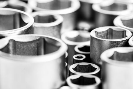 Chrome Vanadium Steel fix equipment.の写真素材