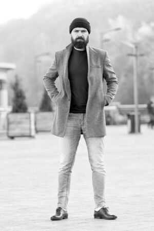 Hipster outfit and hat accessory.の写真素材