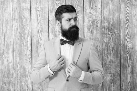 Gentleman style barber. Barber shop offer range of packages for groom make his big day...