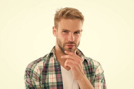 Preparation for comfortable trimming. Perfect bristle trimming tips. Barber hairdresser and self...
