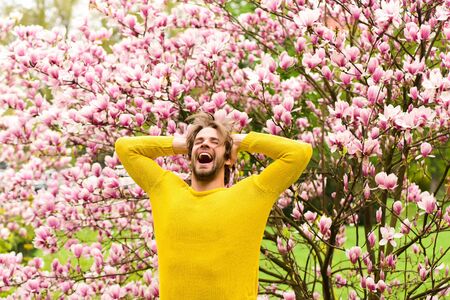 New life and optimism Flourishing and growth. Spring season concept.の写真素材