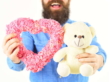 Valentines bay, romance, holiday, toy concept. Gifts for her.の写真素材