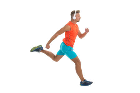 Workout comfortable with favorite track list. Wireless headphones for sport. Modern headphones...