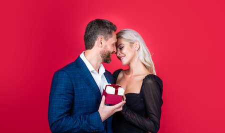 happy valentines day. be my valentine. man and woman on romantic date. propose and engagement. guy...
