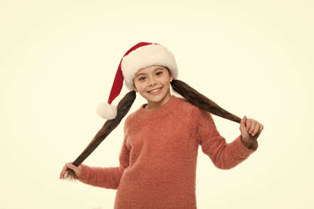 merry christmas. winter brings a lot of joy. happy kid has xmas party mood. new year eve. Happy Xmas...