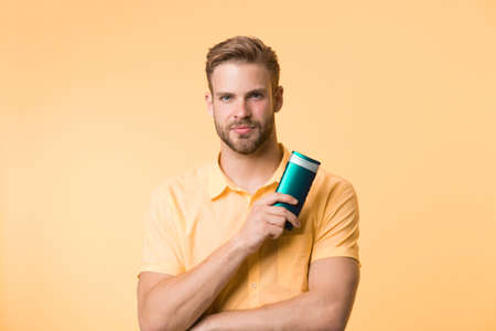 Facial care. Male fashion. Mature hipster with beard. Bearded man. caucasian guy with moustache. Man...
