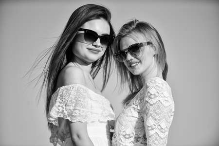 Female friendship. Female power. Summer fashion. Find woman inner strength. Harmony and balance....