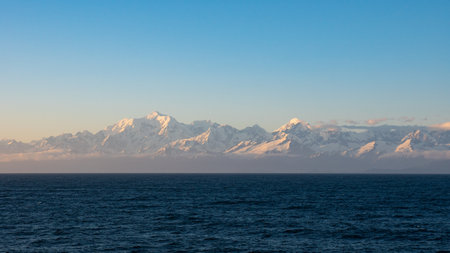 scenery and peaceful mountainscape with mountain at horizon. photo of mountainscape