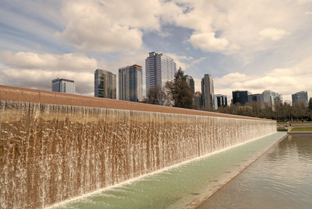 Seattle, Washington D.C. USA - April 02, 2021: seattle kerry parkのeditorial素材