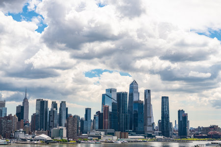 New York City, USA - May 05, 2023: NYC cityscape is a fusion of history and modernity with Manhattan at its centerのeditorial素材