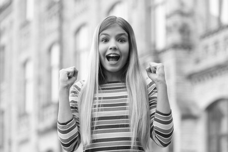 portrait of successful teenager girl outdoor. portrait photo of teenager girl. portrait of teenager girl. portrait of teenager girl outside.の写真素材
