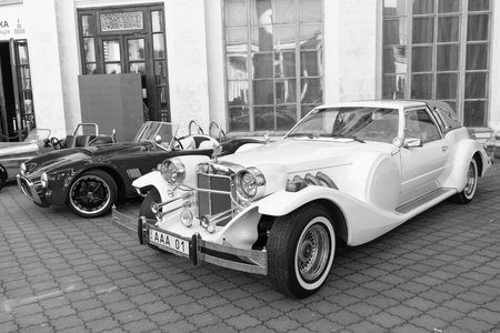 Kyiv, Ukraine - November 02, 2022: Zimmer Golden Spirit retro car, side viewのeditorial素材