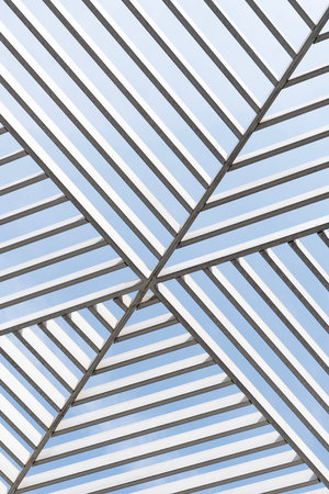 Geometric abstract pattern background. Architectural structure. Geometric shapes and pattern...