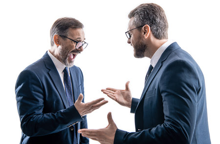 conflict between boss and employee. conflict between companies. business conflict. unethical...