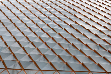 Geometric architecture. Tile shape background. Geometric shape. Tile structure architecture. Ceramic...