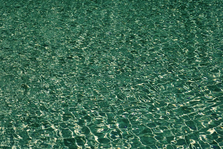 Summer vacation at ripple amazing blue sea lagoon coastline beach seasideの写真素材