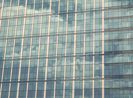 Building architecture. Architecture background. Glass building window. Architectural detail....