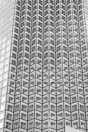 Building facade architecture. Building background. Glass building window. Architectural detail....