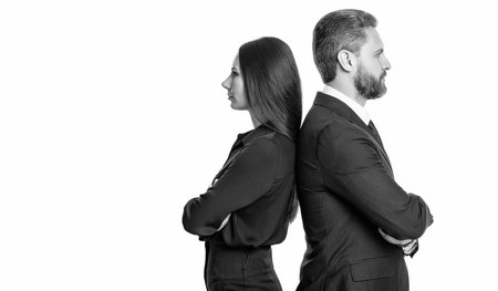 businesspeople with coworker. business leadership and success. leader representing leadership....