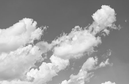 Blue sky with clouds in the sky. Beautiful blue sky background with clouds.Natural and cloudy fresh...