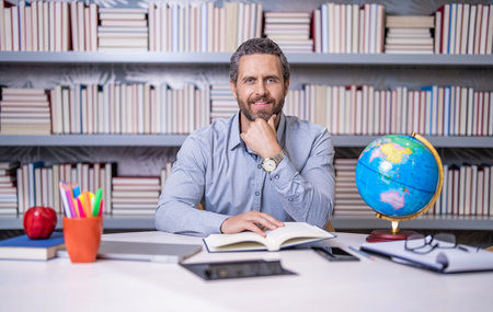 School education is essential for students. Teacher in the school. education and study. highschool...