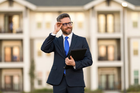 Rent or buy new home. Home insure. Property insurance promotion. Successful broker. Mortgage...