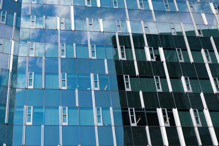 Background architecture. Modern glass background. Glass exterior background. Architecture. Building...