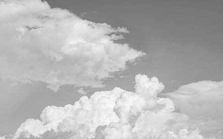 Beautiful view of sky with clouds. Partly cloudy. Background cloud summer. Cloud summer. Sky cloud clear with sunset. Natural sky cinematic sky with clouds backgroundの写真素材