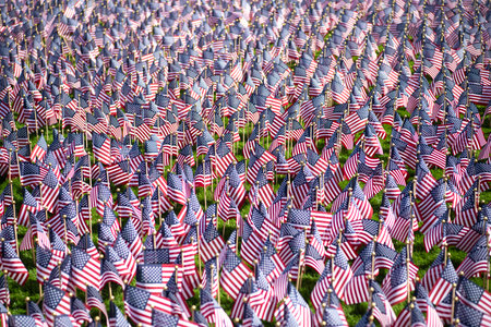 Independence day. Patriotic symbol. American background. American Flag for Memorial Day. 4th of July. American flag background. Flag of USA. National flag united states background. National unityの写真素材