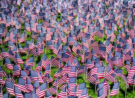 American flag background. Flag of USA. National flag united states background. Independence day....