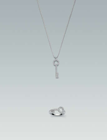 Precious jewels. Studio macro shotの写真素材