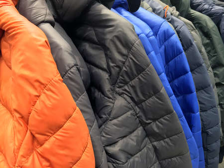 Fashionable winter and autumn clothes for women. Studio shoot.の写真素材