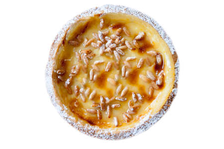 Delicious artisan desserts prepared in an Italian pastry shop. Selective focusの写真素材