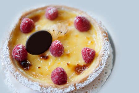 Delicious artisan desserts prepared in an Italian pastry shop. Selective focusの写真素材