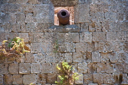 Knights Grand Master Palace in the Medieval town  Rhodes,Greece 