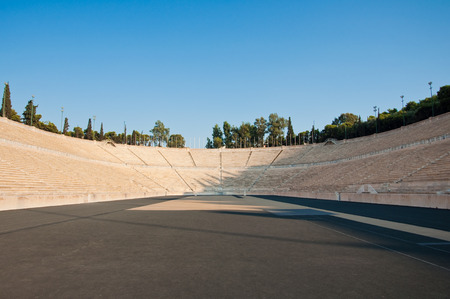  The Panathenaic Stadium in Athens, Greece のeditorial素材