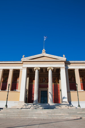 The Propylaea of the University of Athens のeditorial素材