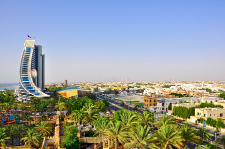 View of Jumeirah Beach, Dubai のeditorial素材
