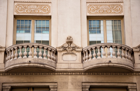 Facade detail  Barcelona, Spain の写真素材