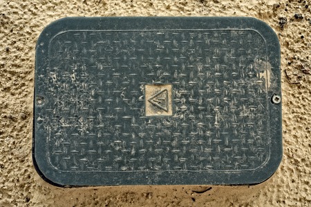 Electric box construction.の写真素材