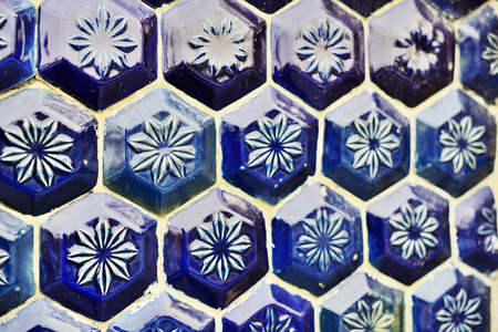 Shah-i-Zinda - UNESCO World Heritage, Samarkand, Uzbekistanの写真素材