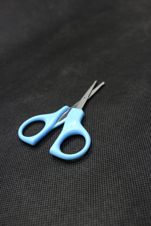 Small scissors, useful for cutting small things, looks cute and funny.
