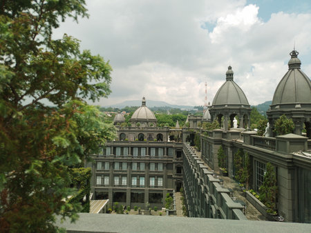 Beautiful view from the top of the GH Universal Bandung Hotel