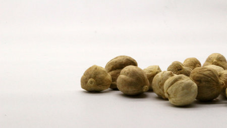 Cardamom, a type of spice or kitchen seasoning. Typical Indonesian agricultural commodities.