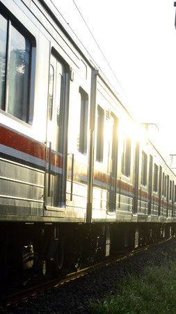 Aesthetic photography of Indonesian Railways
