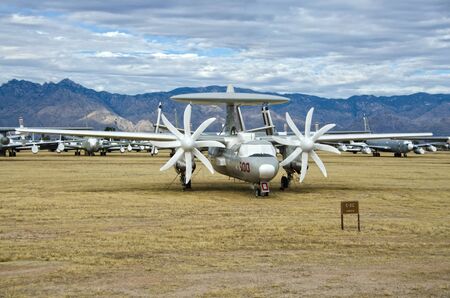 These aircraft are currently retired at the AMARG Boneyard facility in Tucson, Arizona.  Some will...