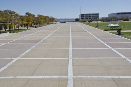 The Air Force Academy campus is pretty unique in Colorado Springs, Colorado.のeditorial素材