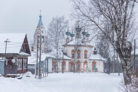 Church of the Intercession of the Holy Virgin in Murom, Russiaの写真素材