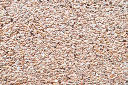 House wall made from pieces of stoneの写真素材