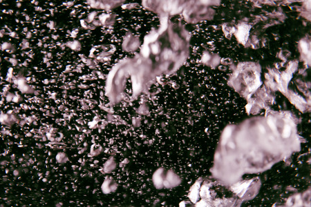 boiling water, abstract bubble shapes, abstract artistic background designの写真素材